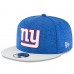 Youth New York Giants New Era Royal/Gray 2018 NFL Sideline Home 9FIFTY Snapback Adjustable Hat 3059329